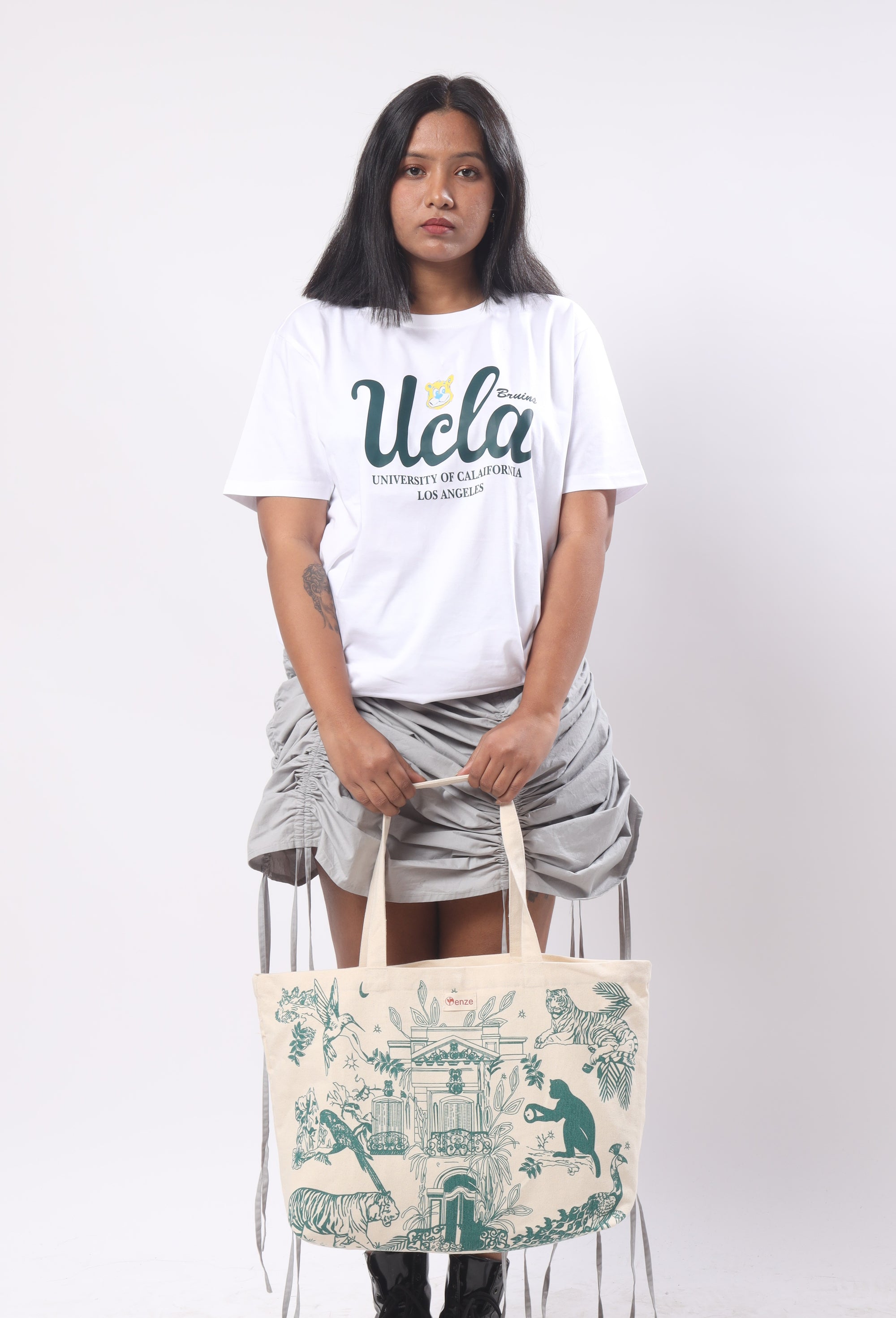 Green Tote Bag